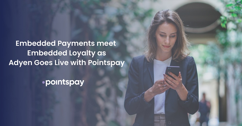 Embedded Loyalty meets Embedded Payments as Pointspay Goes Live with Adyen